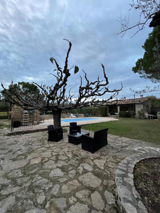 Le Cabanon Des Cigales Provencale Villa Puyméras Exteriör bild